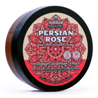 Персидский натуральный розовый сахарный скраб Persian Rose Персидский натуральный розовый сахарный скраб Persian Rose