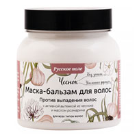 Маска-бальзам для волос «Чеснок» «Против выпадения волос» для всех типов волос Маска-бальзам для волос «Чеснок» «Против выпадения волос» для всех типов волос